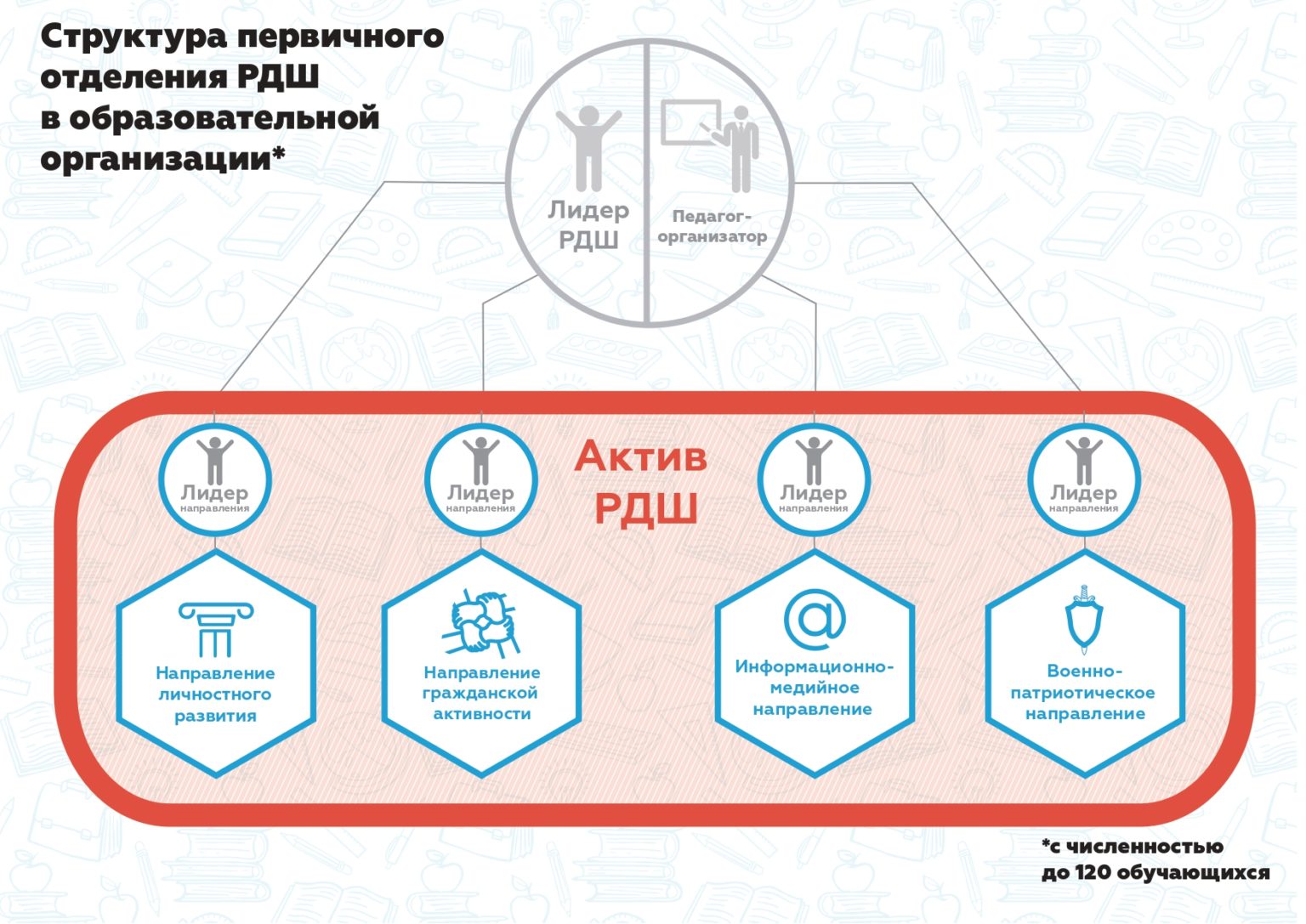 Структура рдш в школе схема